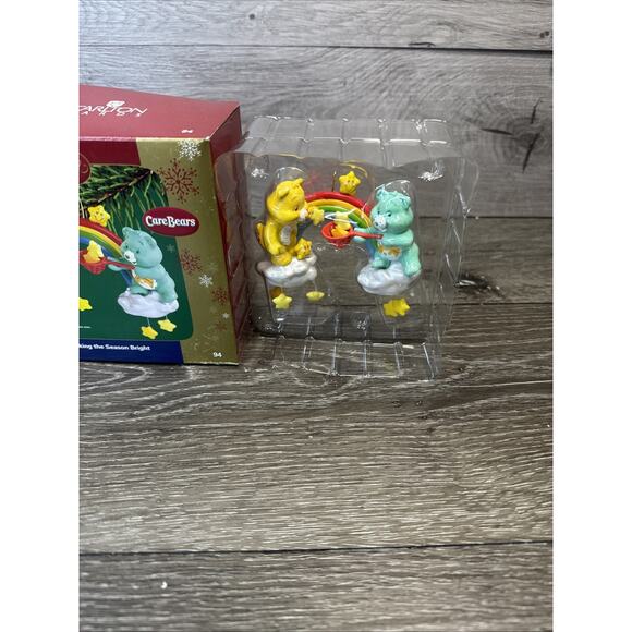 Care Bears Making The Season Bright Heirloom Christmas Ornament Carlton Cards - Picture 2 of 7
